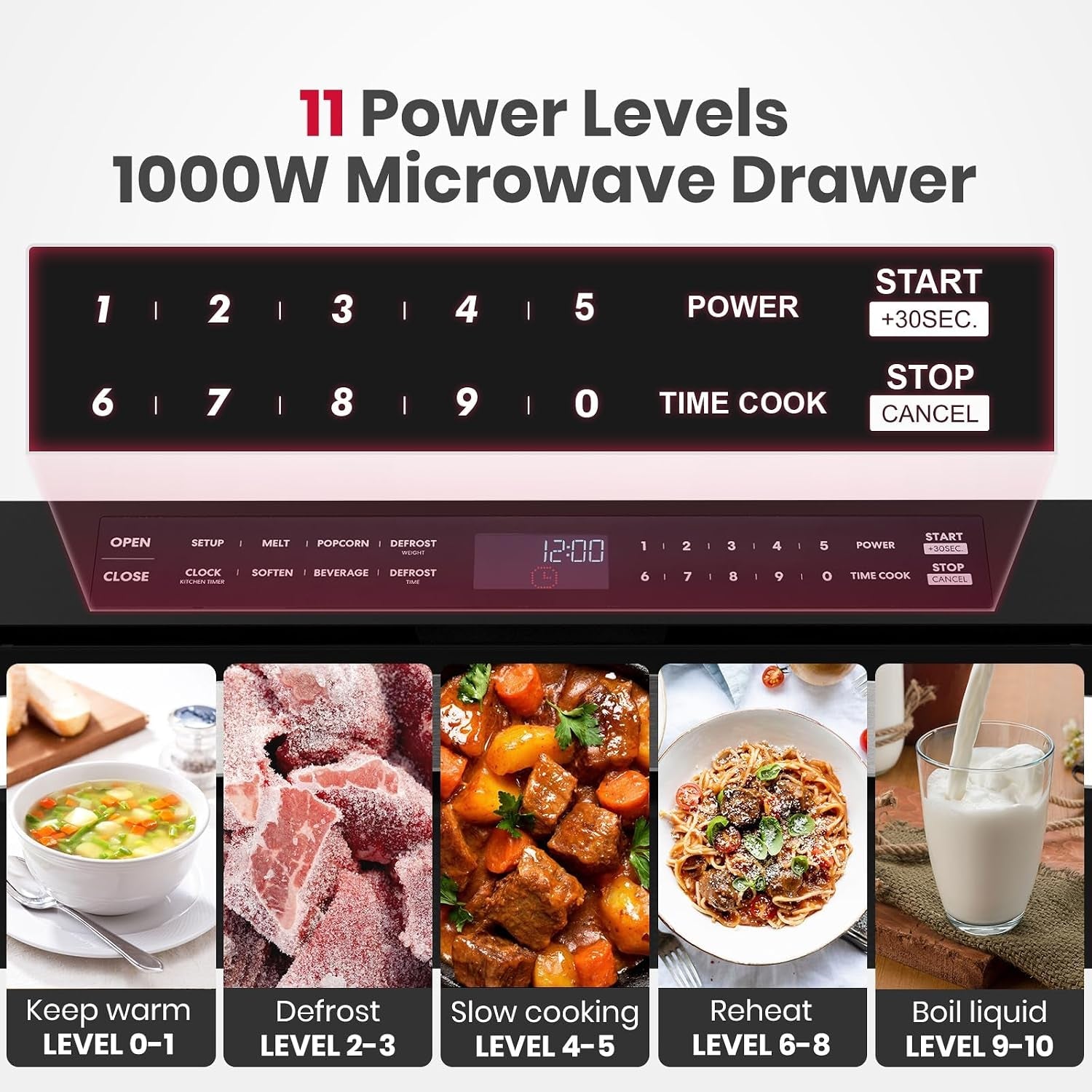 microwave-drawer-24-inch-1-2-cu-ft-1000w-one-touch-auto-open-built-in-installation-11-power-levels-auto-menus-quiet-operation-child-safety-easy-clean-interior-stainless-steel