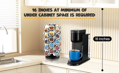 K Cup Holder-Coffee Pods Holder Storage Organizer Stand 40 Pods Capacity8