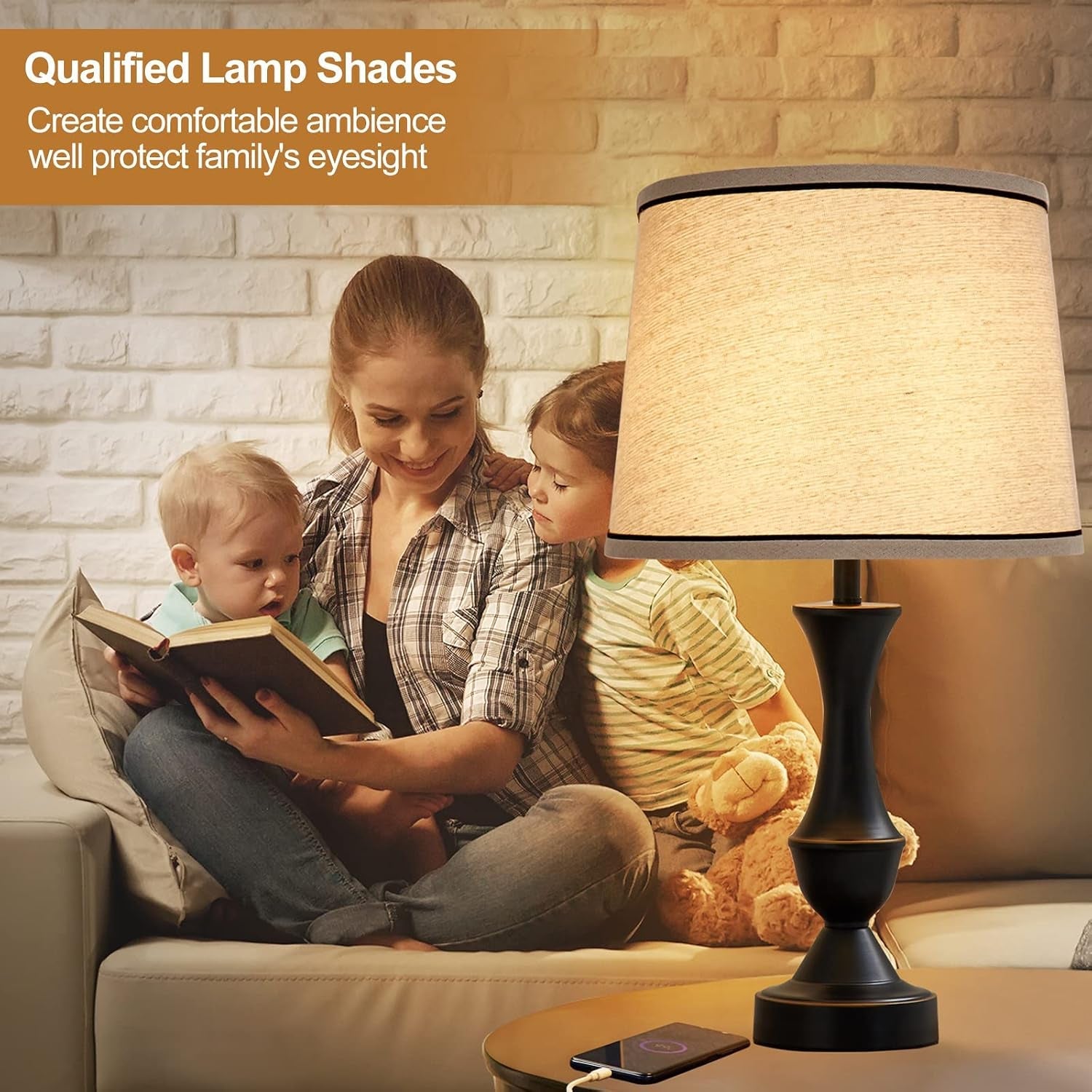 lampshades-medium-set-of-2-for-table-lamps-lampshades-floor-lamps-fabric-drum-lampshades-13-top-x-11-bottom-x-10-high-medium-lampshades-lamp-shade-harp-holder-included