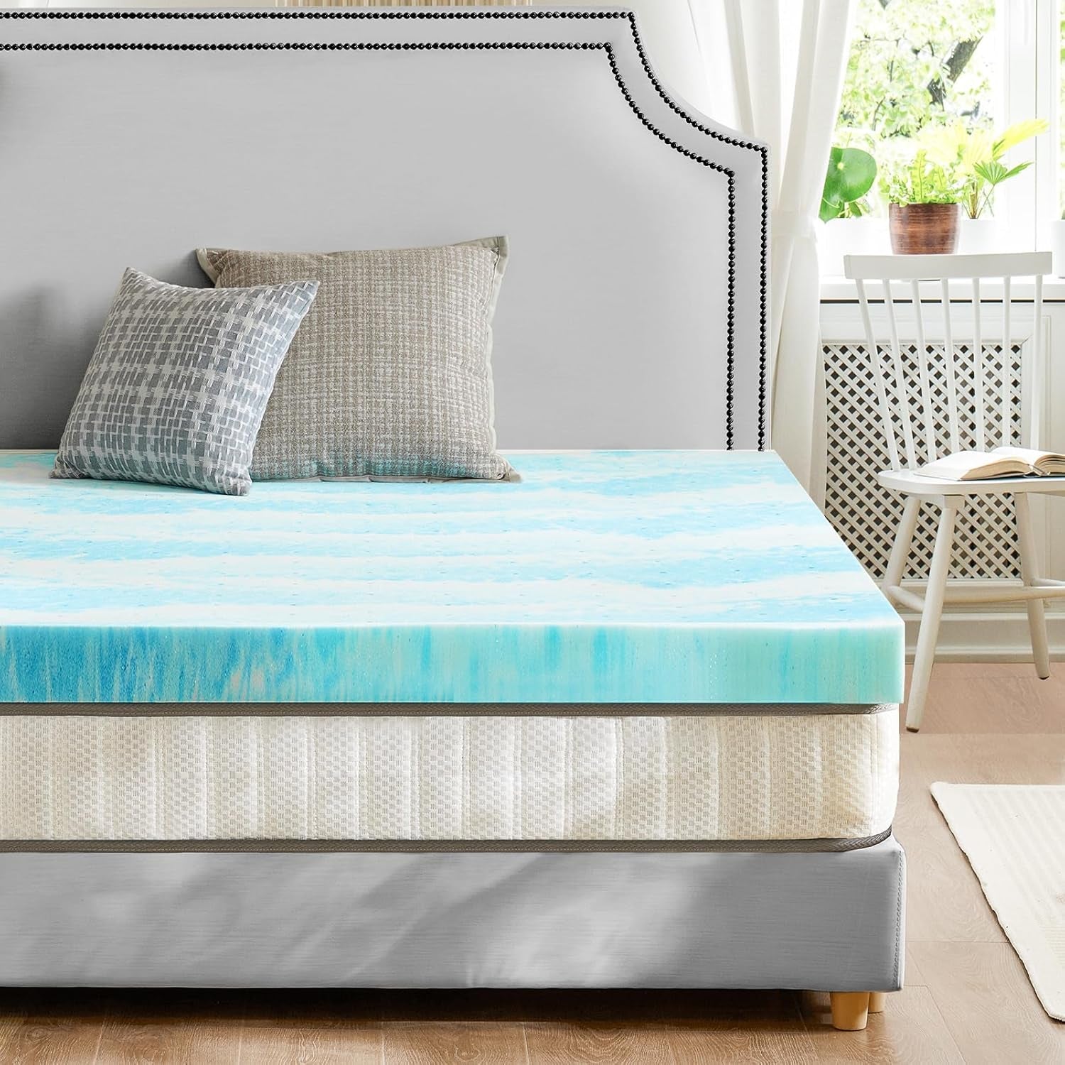 3-inch-full-memory-foam-mattress-topper-gel-foam-mattress-topper-for-pressure-relief-ventilated-design-bed-topper-in-a-box-certipur-us-certified-gel-memory-foam-relieves-pressure-ventilated-design-keeps-cool-fits-full-size-certipur-us-certified-comes-in-a-box