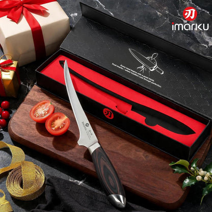 8 Inch Fillet Knife, Japanese High Carbon Stainless Steel7