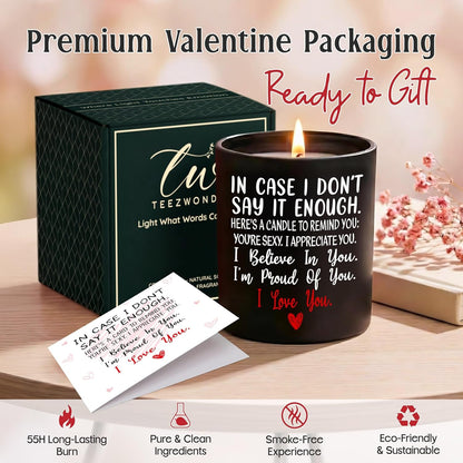 Anniversary Wedding Gifts for Women Men, Scented Candle 10 Oz3