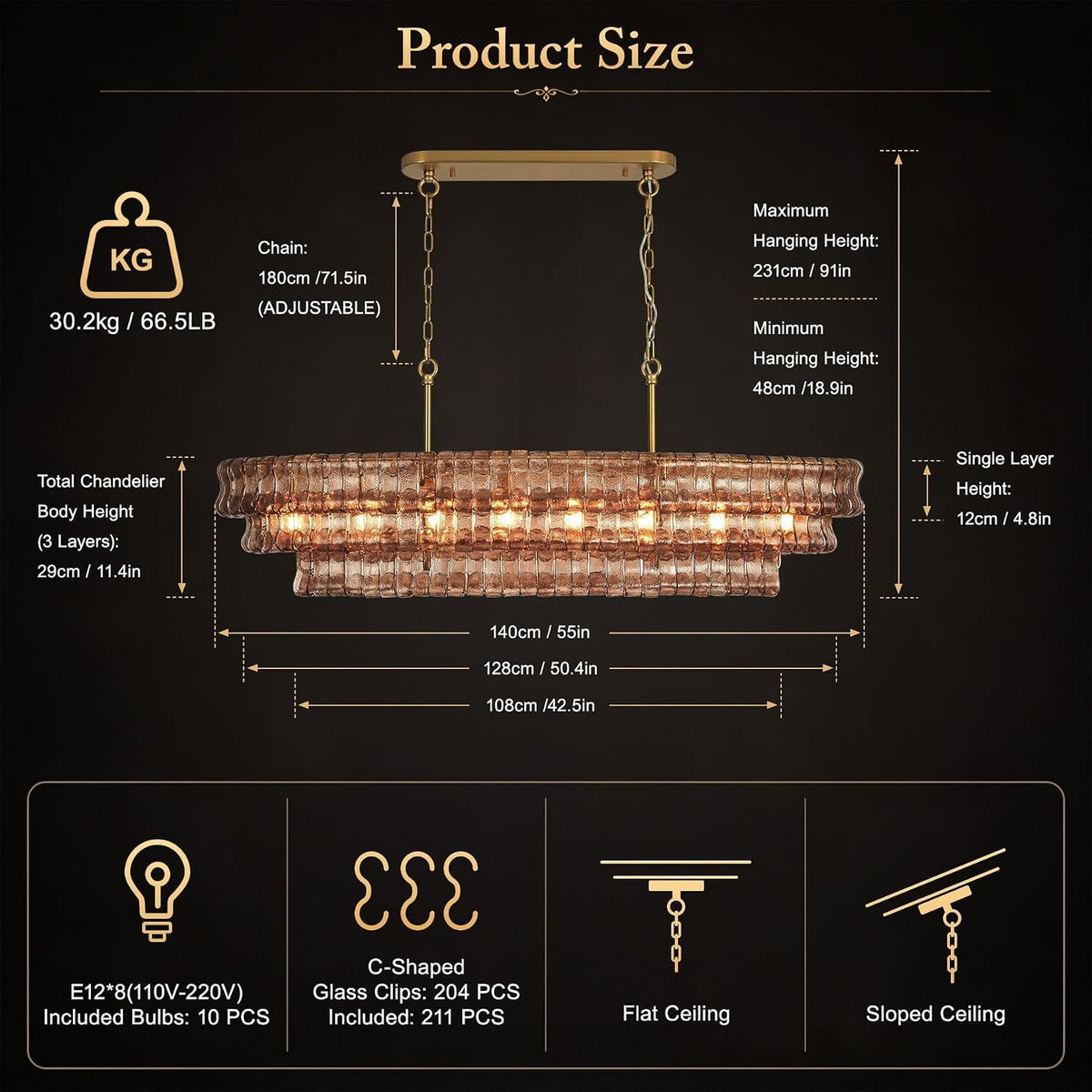 55-inch-3-tier-rectangular-smoke-glass-chandelier-8-light-solid-brass