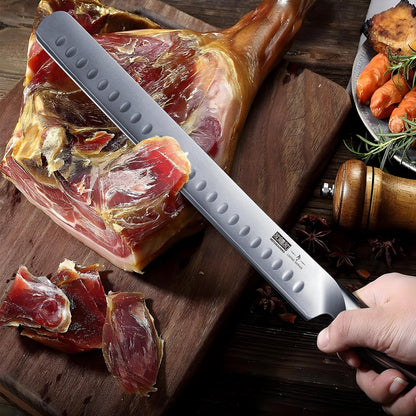 Carving Knife 12 Inch, Razor Sharp Japanese Brisket Slicing Knife7