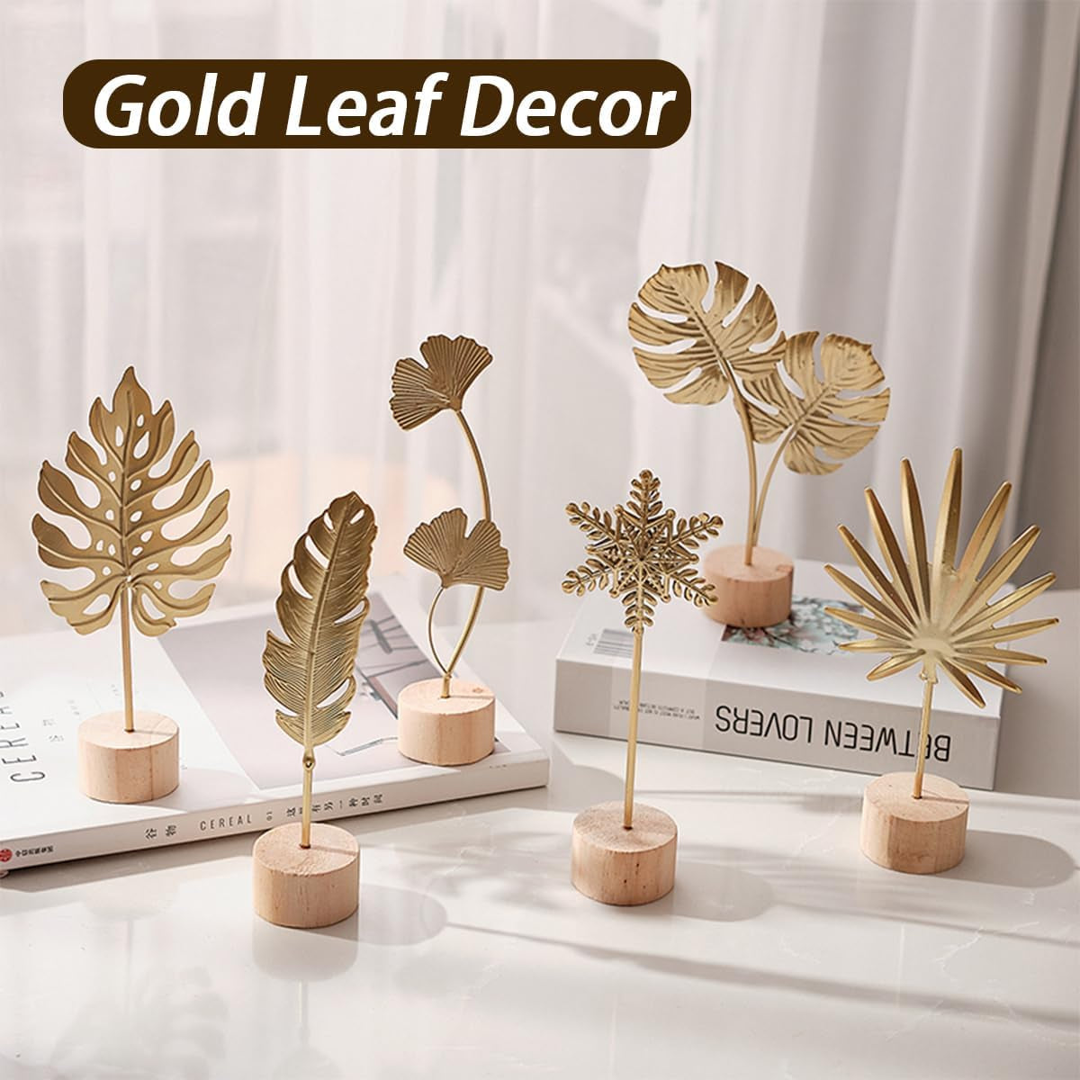 gold-leaf-home-decor-set-metal-leaves-statues-modern-artistic-sculptures-for-living-room-office-shelf-home-decorative-handmade-3d-botanical-accents