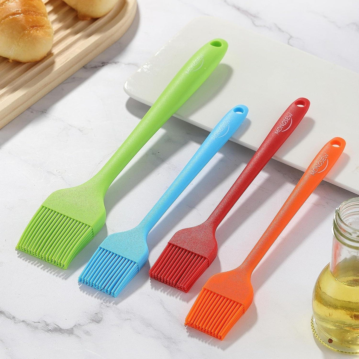 4pcs-silicone-basting-pastry-brush-heat-resistant-food-brush-spread-oil-butter-sauce-for-bbq-grill-baking-kitchen-cooking-bpa-free-dishwasher-safe-multicolor-4-pcs