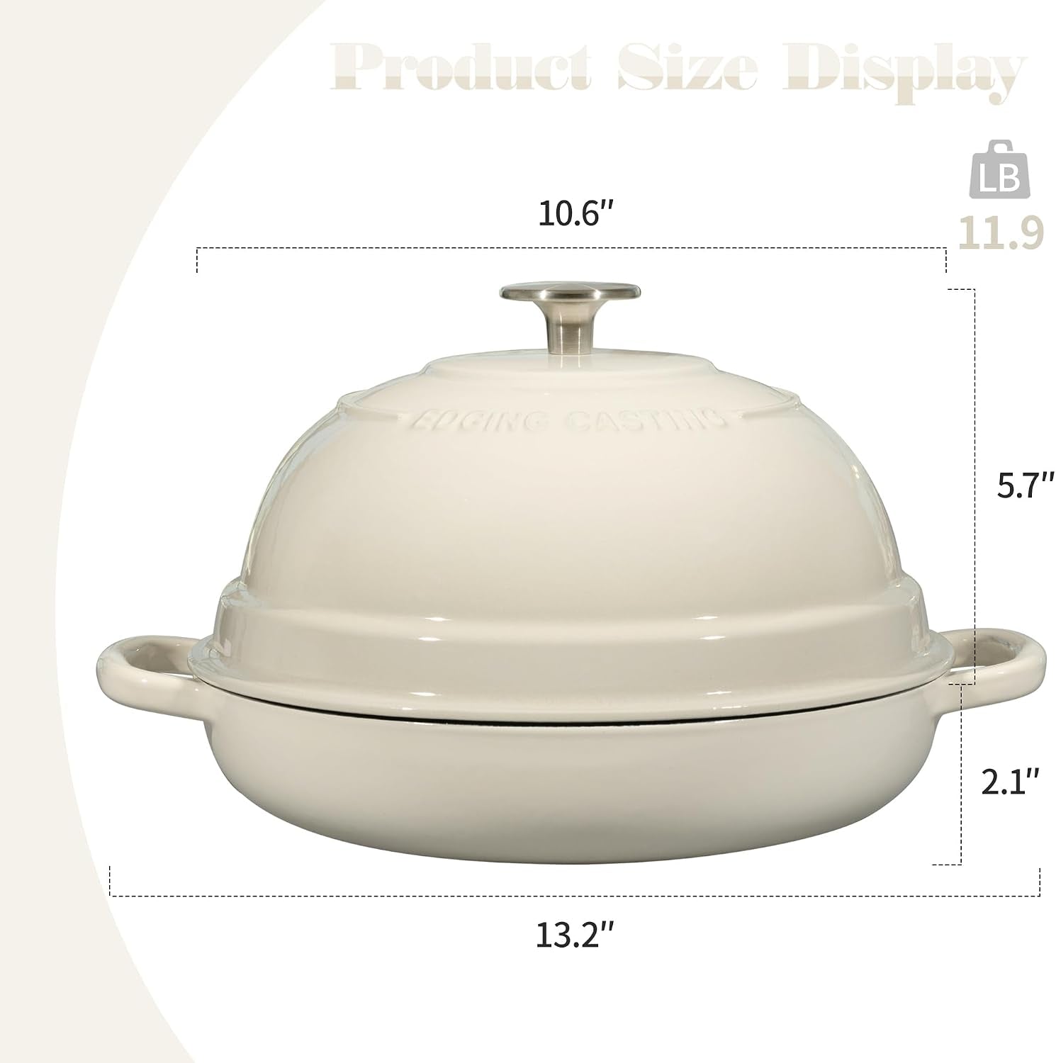 enameled-cast-iron-dutch-oven-pot-with-lid-round-bread-oven-for-homemade-sourdough-bread-baking-6-quart-white