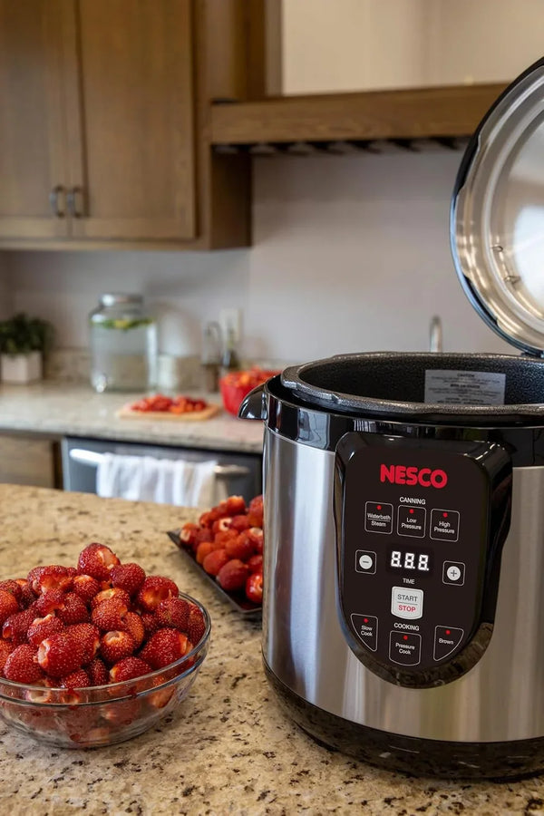 NPC‑9 Smart Electric Pressure Canner and Cooker for Home Food Preservation, 9.5‑Quart Stainless Steel with Digital Controls6