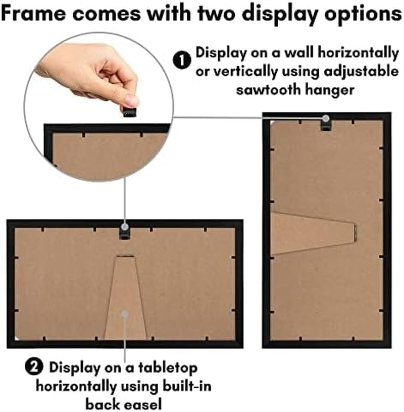 4x6-collage-picture-frame-with-shatter-resistant-glass-fits-three-4x6-photos-or-use-as-one-8x16-picture-frame-signature-collection-collage-frames-for-tabletop-and-wall-black