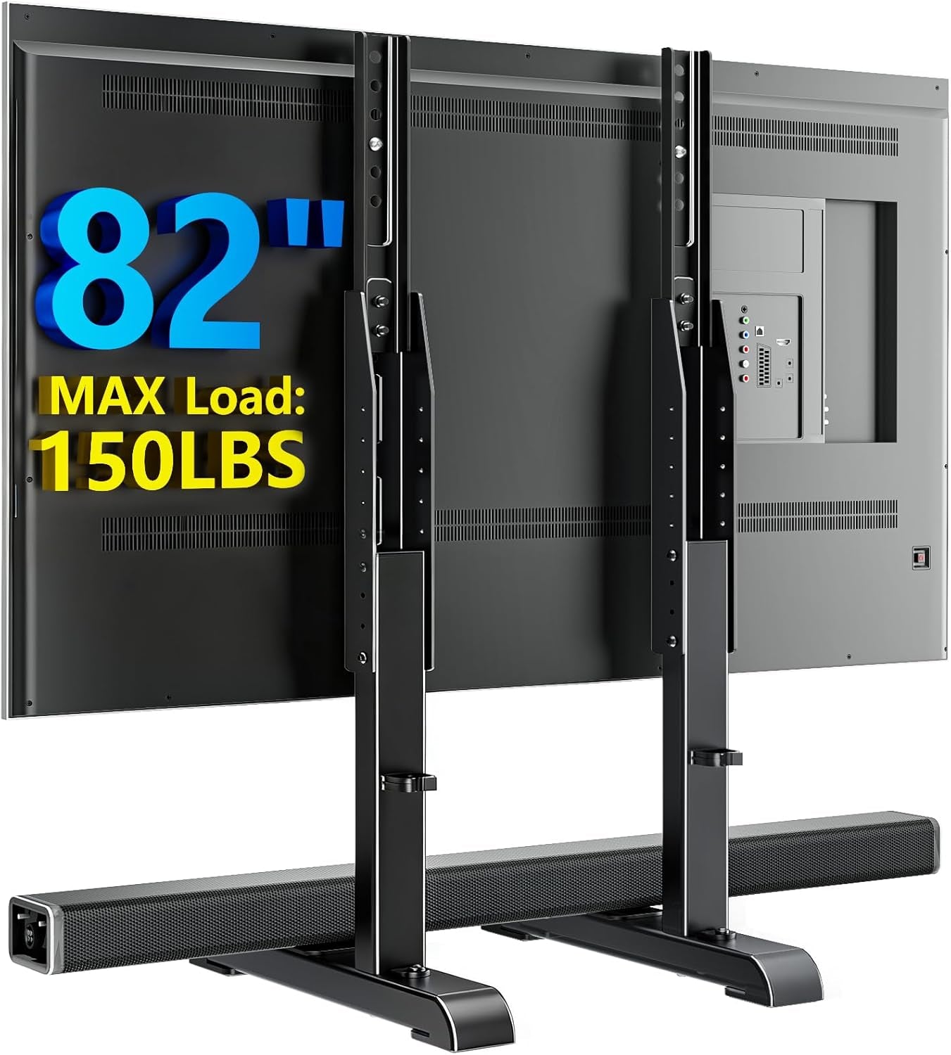 universal-tv-stand-table-top-tv-stand-base-wobble-replacement-for-most-24-to-80-inch-lcd-led-tvs-7-height-adjustable-tv-legs-hold-up-to-150lbs-max-vesa-800x500mm-black-ax10tb02