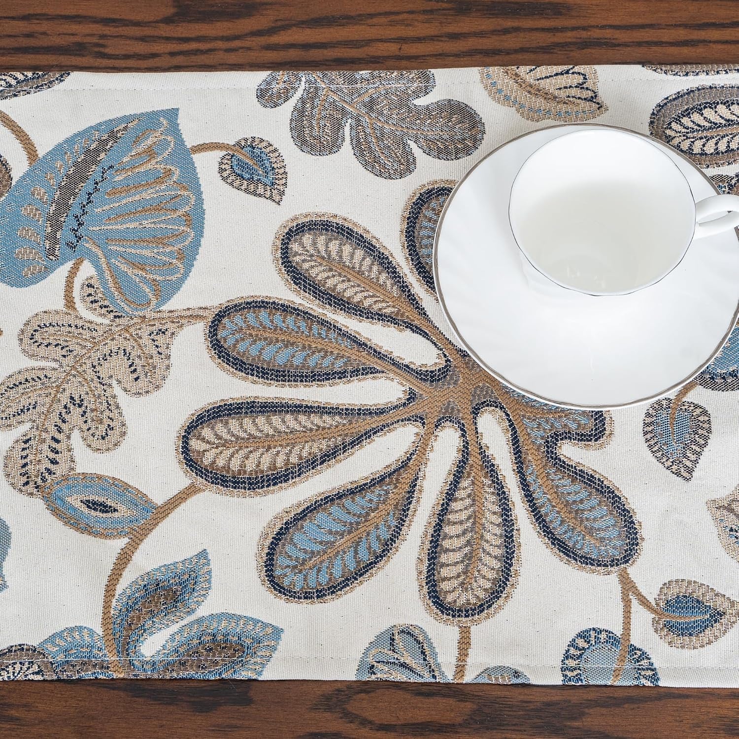 tropical-leaf-table-runner-for-home-decor-13x72-inches-blue-brown-seasonal-dining-table-decoration-table-linen