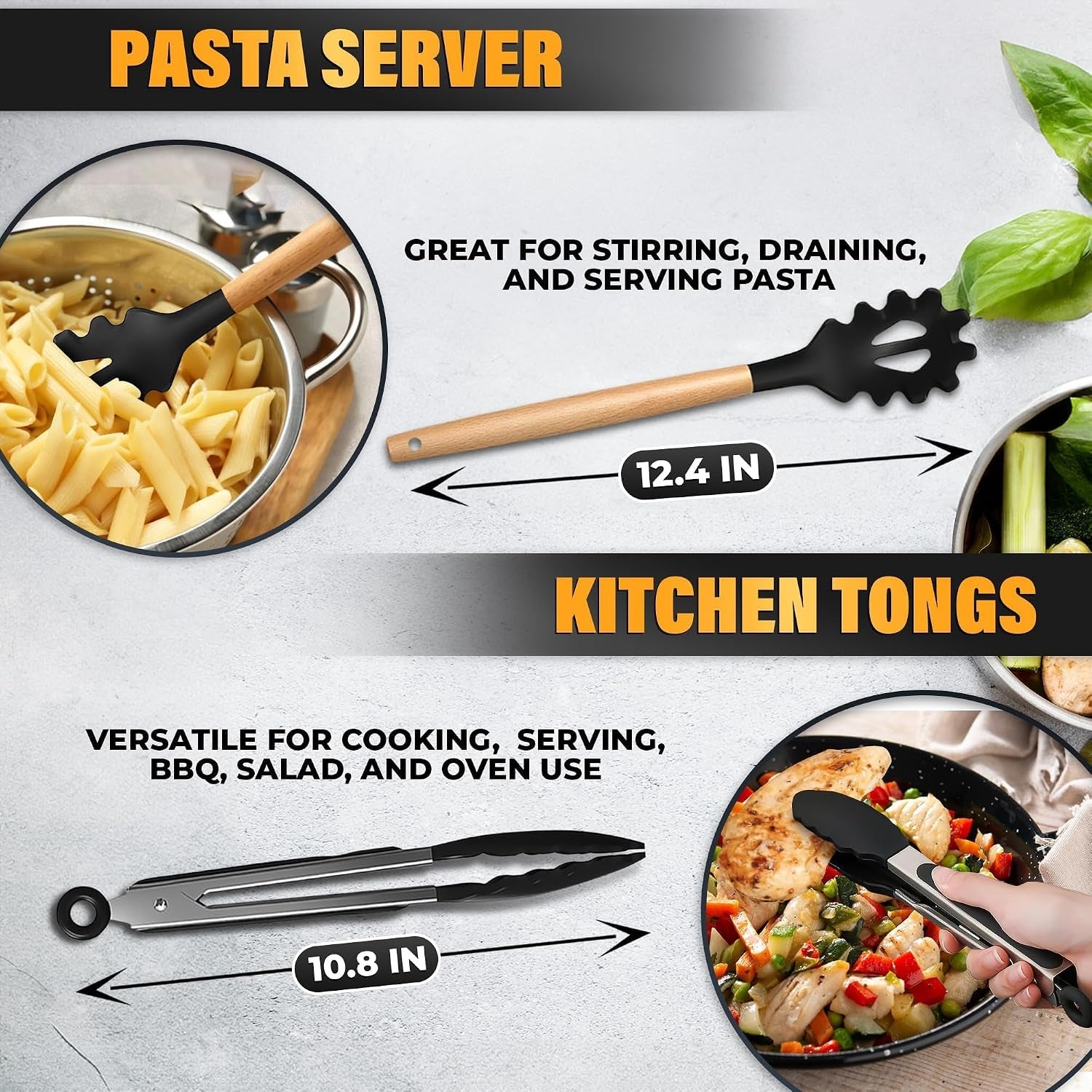 14-pcs-kitchen-utensils-set-with-holder-beech-handles-black