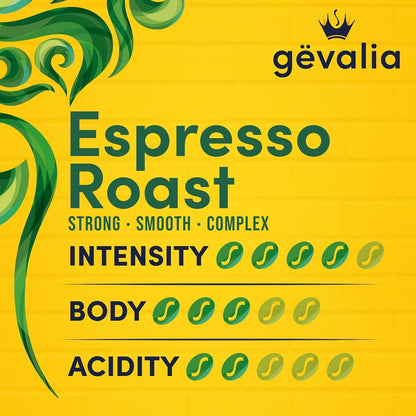 Ground Coffee, Espresso Roast Dark Roast, 12 Oz. Bag | 100% Arabica Dark Roast Coffee, Full-Bodied Espresso Flavor with Caramel Undertones, Slow Roasted & Never-Bitter8