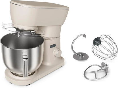 STIR 5.3Qt Tilt-Head Stand Mixer, 12-Speed Countertop Mixer, Oatmilk1