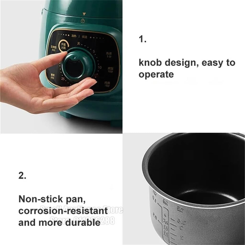 electric-pressure-cooker-multifunctional-mini-rice-10-minute-quick-cooking