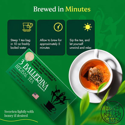 Caffeine-Free Extra Strength Herbal Tea, 18 Count, Pack of 2 | Traditional & All-Natural Ingredients Herbal Tea Drink for Men & Women - Processed in the USA5