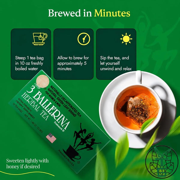 Caffeine-Free Extra Strength Herbal Tea, 18 Count, Pack of 2 | Traditional & All-Natural Ingredients Herbal Tea Drink for Men & Women - Processed in the USA5