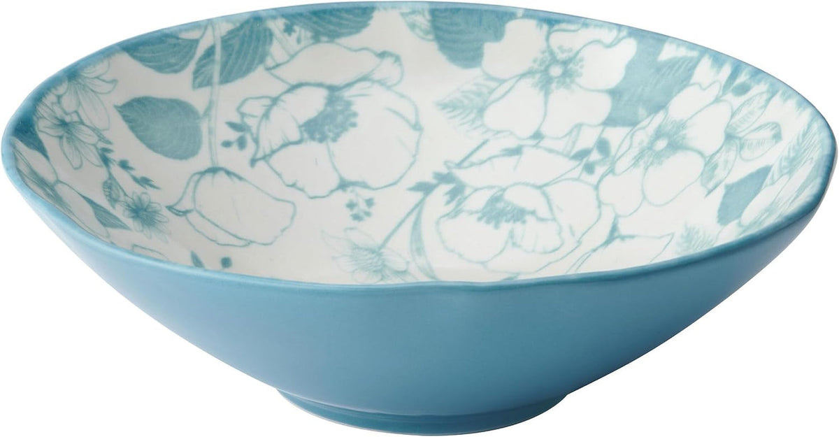 garden-blossom-floral-12-piece-plate-bowl-dinnerware-set-blue