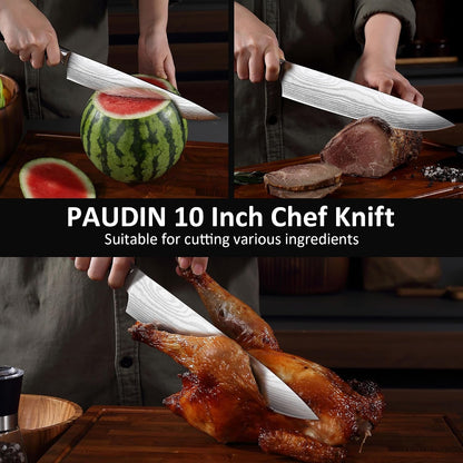 Chef Knife, 10 Inch Meat Knife, Ultra Sharp Kitchen Knives5