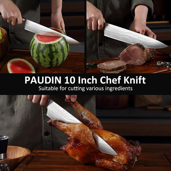 Chef Knife, 10 Inch Meat Knife, Ultra Sharp Kitchen Knives5