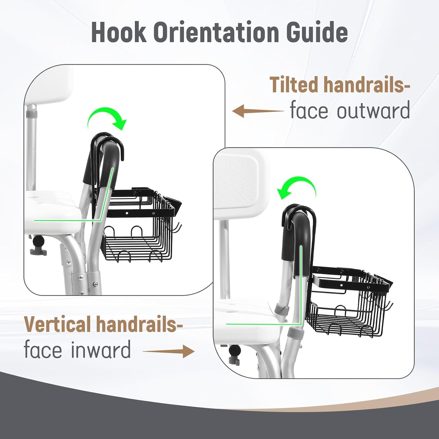 shower-caddy-basket-hanging-on-shower-chair-arms