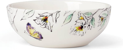 Botanica Porcelain 12-Piece Dinnerware Set for 44