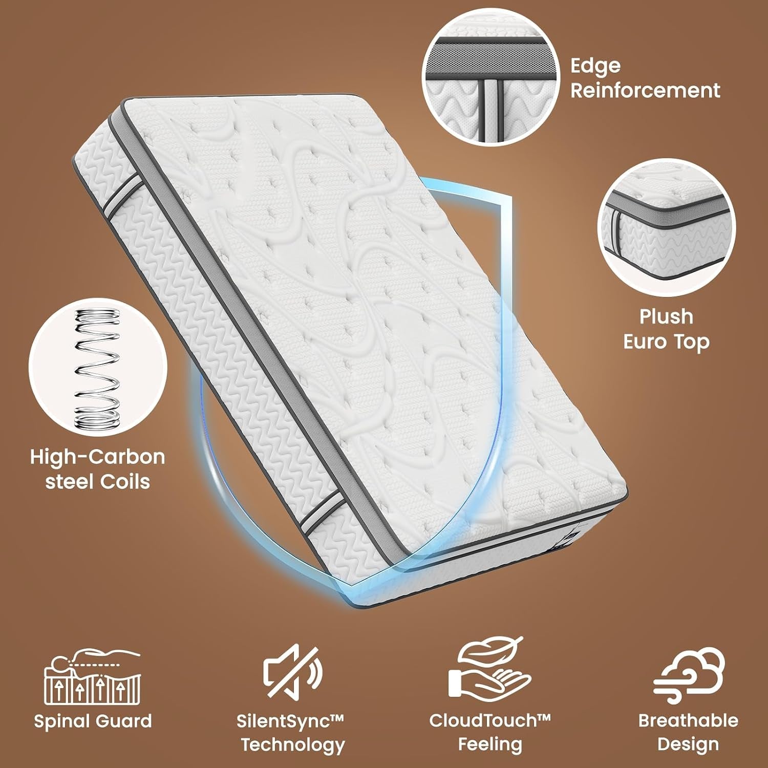sleep-firm-mattress-with-extra-lumbar-shoulder-support-hotel-collection-hybrid-single-mattresses-pain-relief-fiberglass-free-365-night-trial-king-14-14-inches-firm-new-version