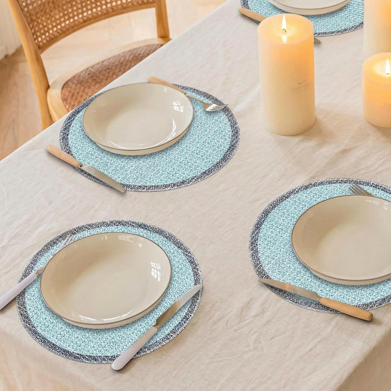 blue-grey-ethnic-boho-round-placemats-set-of-4-15-inch-linen-burlap-washable-durable-art-table-mats-for-holiday-party-kitchen-dining-room-decoration