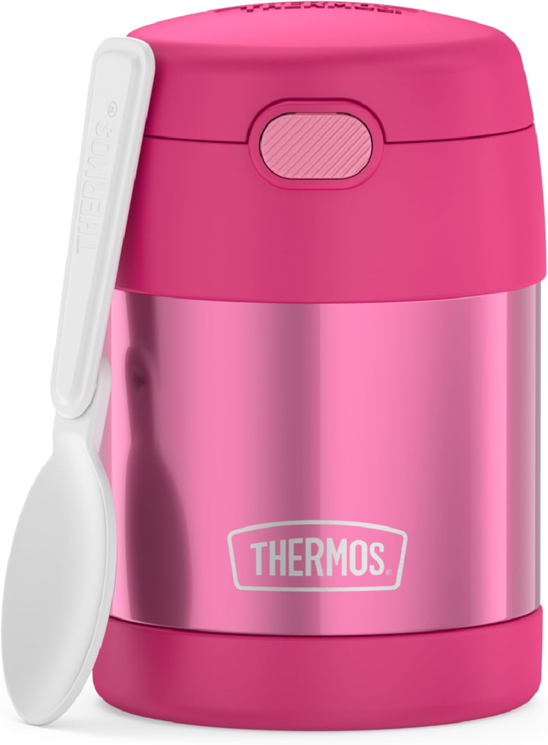 funtainer-kids-food-jar-with-spoon-10oz-pink