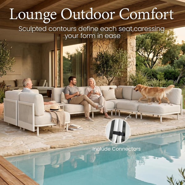 7 Pieces Patio Furniture Set2