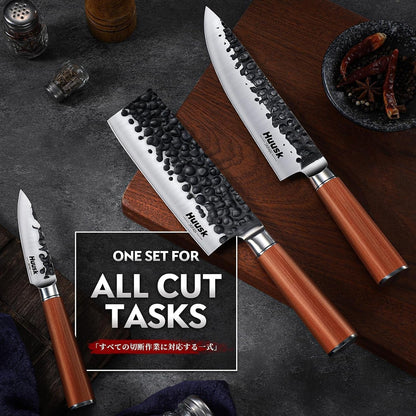 Japanese Kitchen Knife Set of 3, Sharp Chef Knife Set for Kitchen5