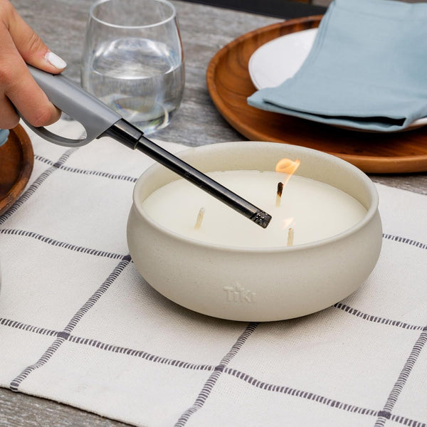 Citronella Concrete Candle 2 Pack Outdoor Tabletop Décor5
