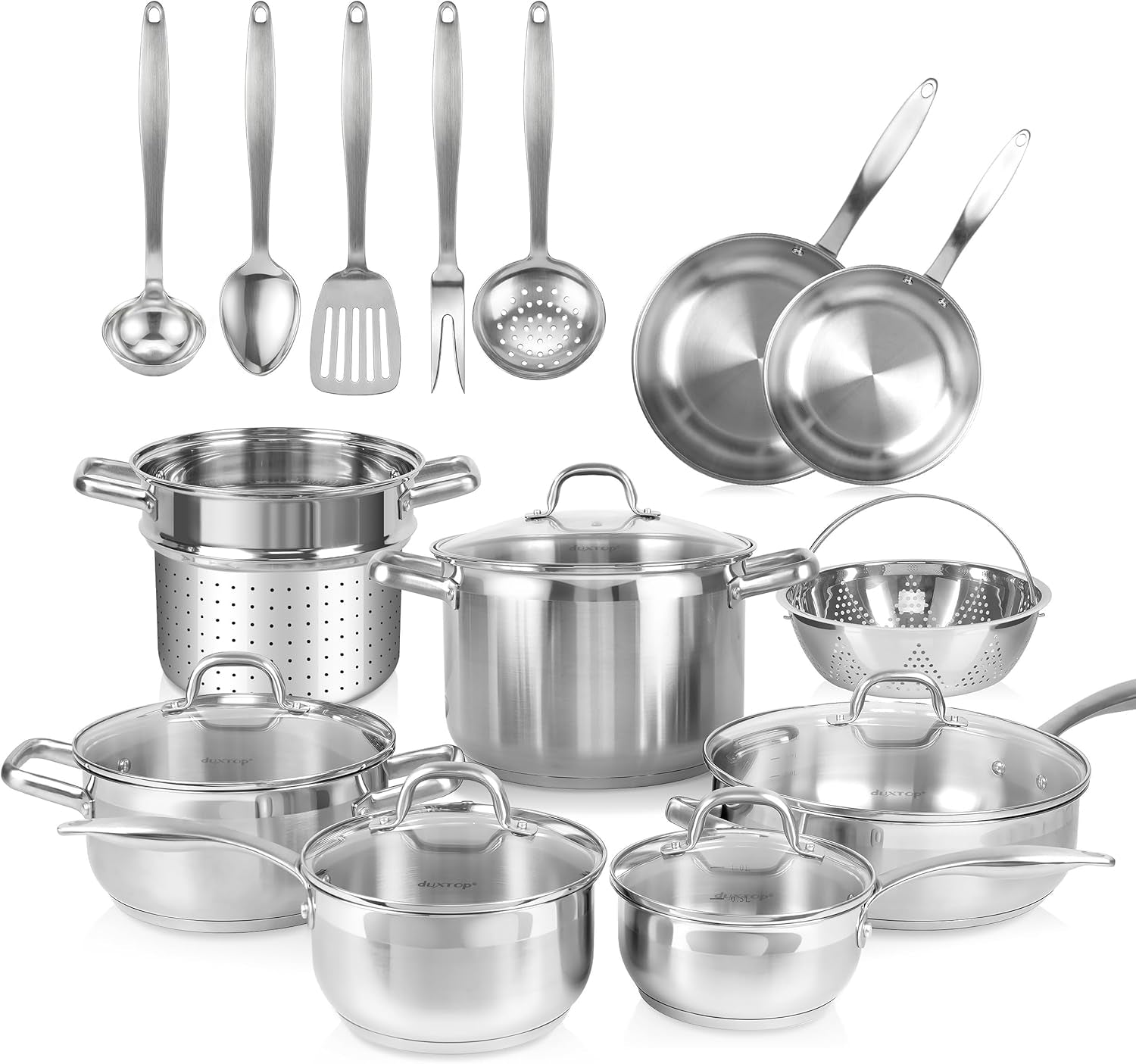 stainless-steel-pots-and-pans-set-19pc-induction-cookware-set-family-kitchens-impact-bonded-base-even-heat-for-boiling-frying-and-sauteing