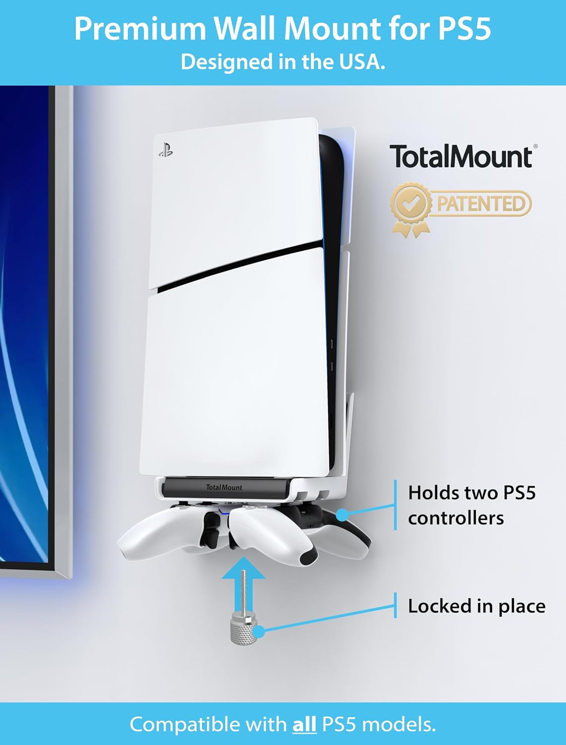 for-all-ps5-models-premium-cooling-level-stops-vibration-designed-in-usa-wall-mount-compatible-with-all-ps5-models-including-slim-pro-and-original-dampers-minimize-fan-rattling
