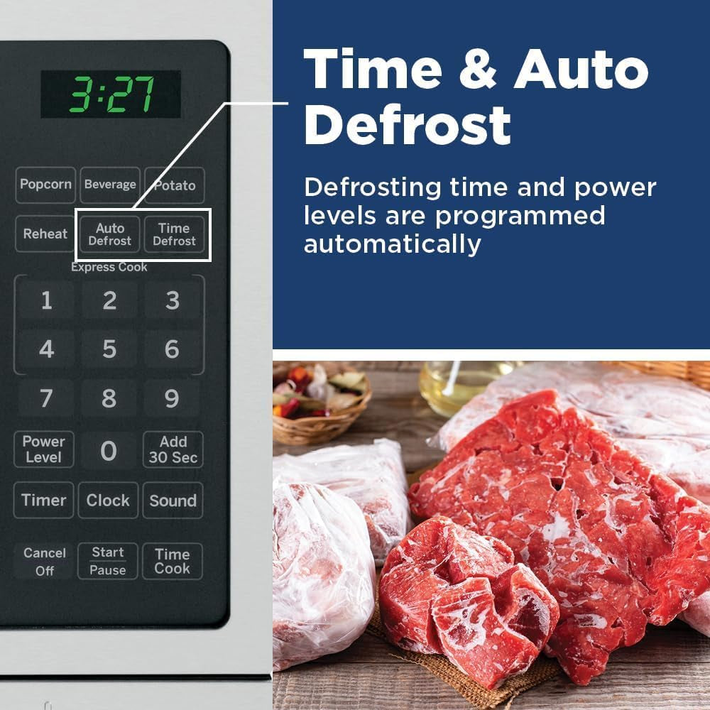 gcst07n1wss-countertop-microwave-oven-700-watt-compact-0-7-cu-ft-stainless-steel-bundle-with-2-yr-cps-enhanced-protection-pack-and-deco-chef-pair-of-red-heat-resistant-oven-mitt