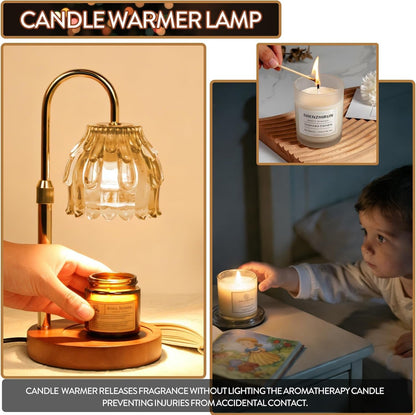 Candle Warmer Lamp with Timer Dimmable Home Decor Birthday Gifts for Women3