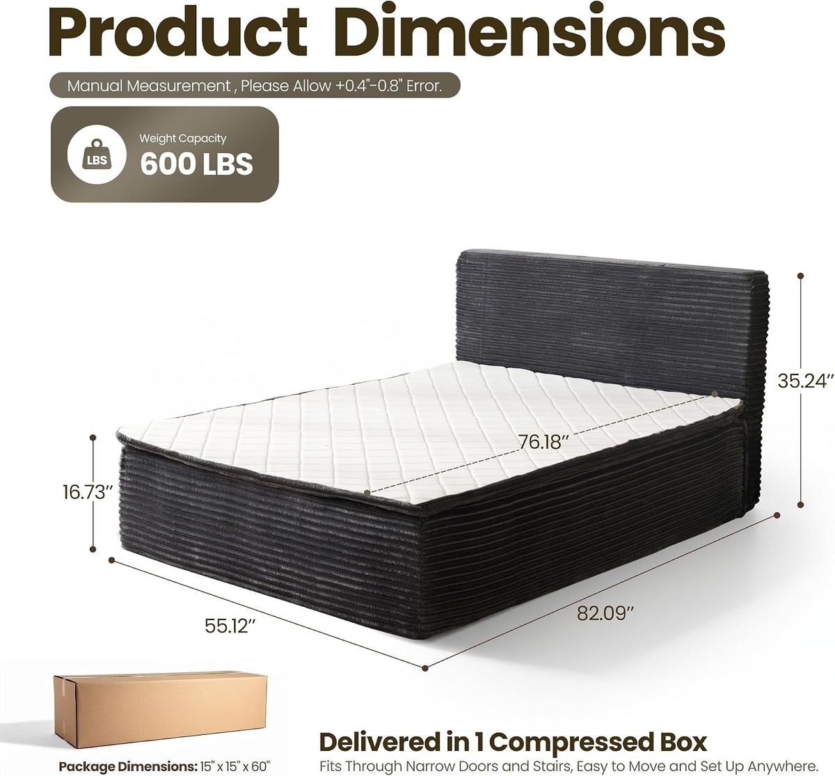 full-boneless-cloud-bed-frame-headboard-mattress-set-gray