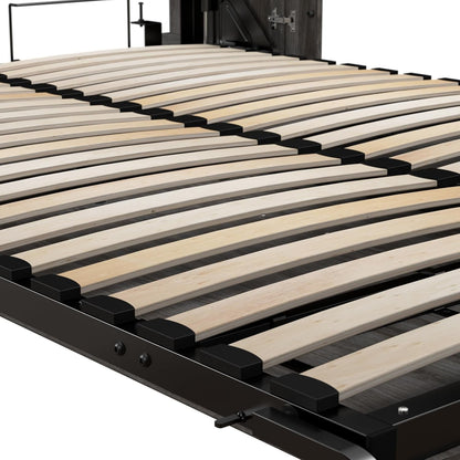 Full Murphy Bed, Walnut Grey, Versatile, 66W6