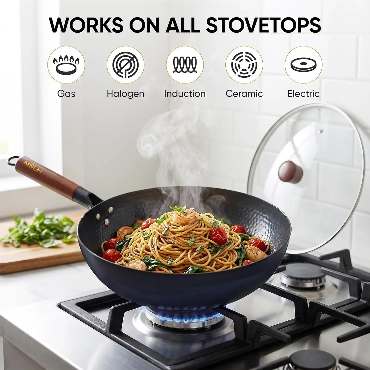 12-6-inch-carbon-steel-wok-pan-with-glass-cover-pre-seasoned-flat-bottom-wok-for-chinese-cooking-woks-stir-fry-pans-cookware-compatible-with-induction-electric-gas-halogen