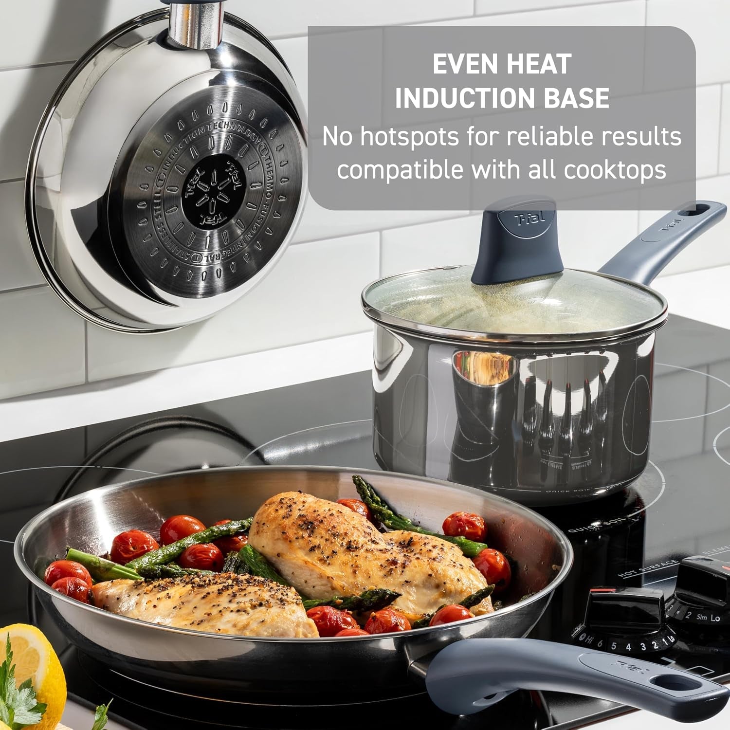 essentials-nonstick-stainless-steel-frying-pan-10-5-in-skillet-proglide-nonstick-coating-oven-safe-up-to-350-f-dishwasher-safe-even-heat-base-ocean-blue-soft-touch-handle