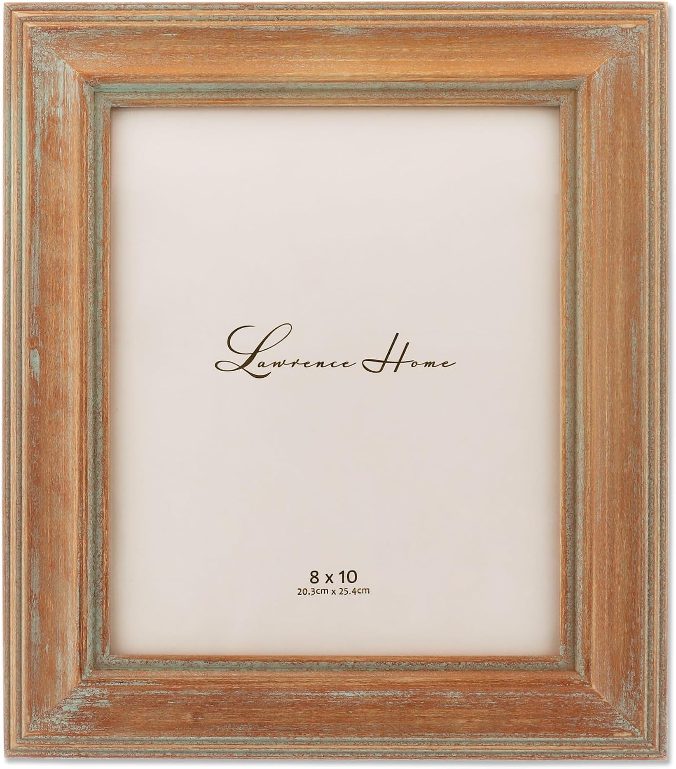 8x10-weathered-wood-with-verdigris-wash-picture-frame-brown