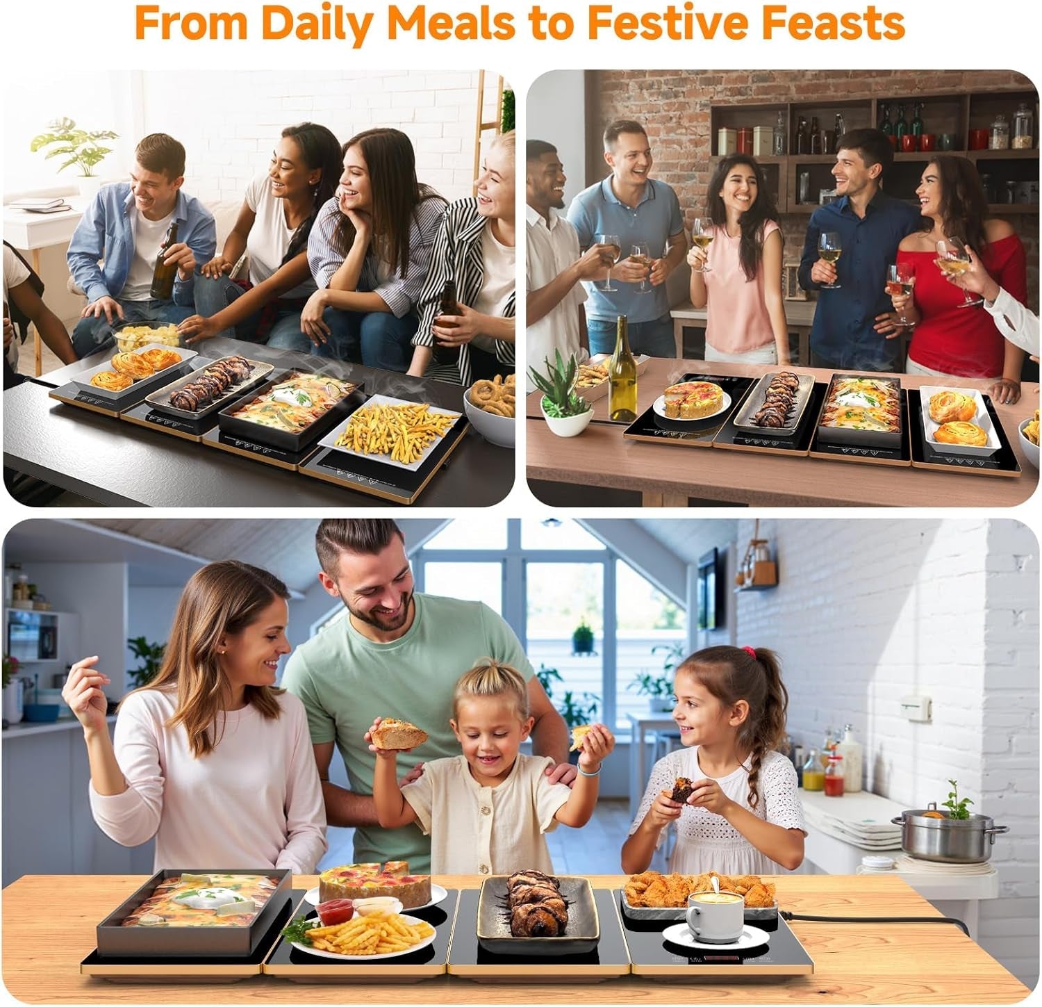 electric-warming-tray-4-in-1-food-warmers-for-parties-buffet-with-10-temp-settings-and-timer-33x15-glass-surface-warming-mat-for-food-modular-buffet-hot-plates-for-catering-and-gatherings