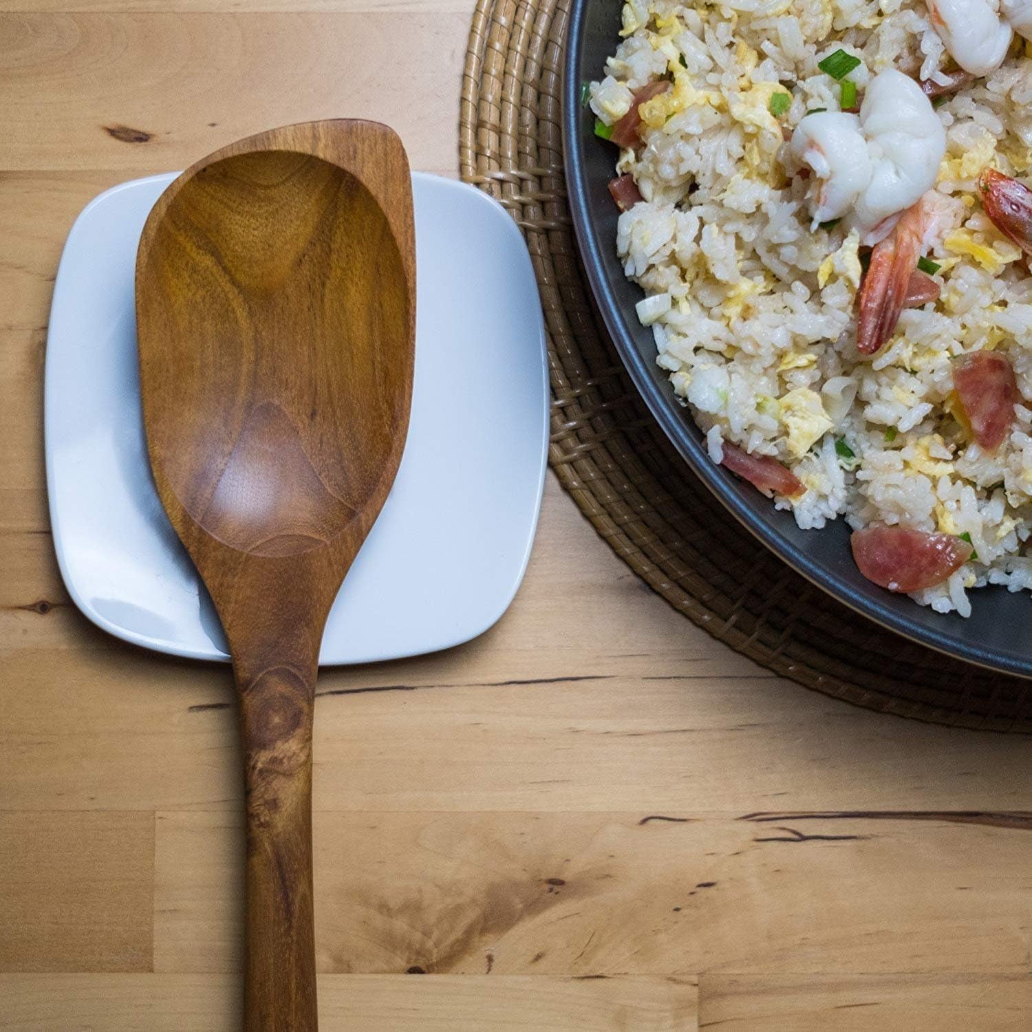 teak-wooden-spoon-for-cooking-right-hand-corner-spoon-nonstick-cookware-spoon-and-spatula-in-one-scrape-fond-stir-and-serve-with-a-solid-teak-corner-spoon-and-ergonomic-comfortable-handle