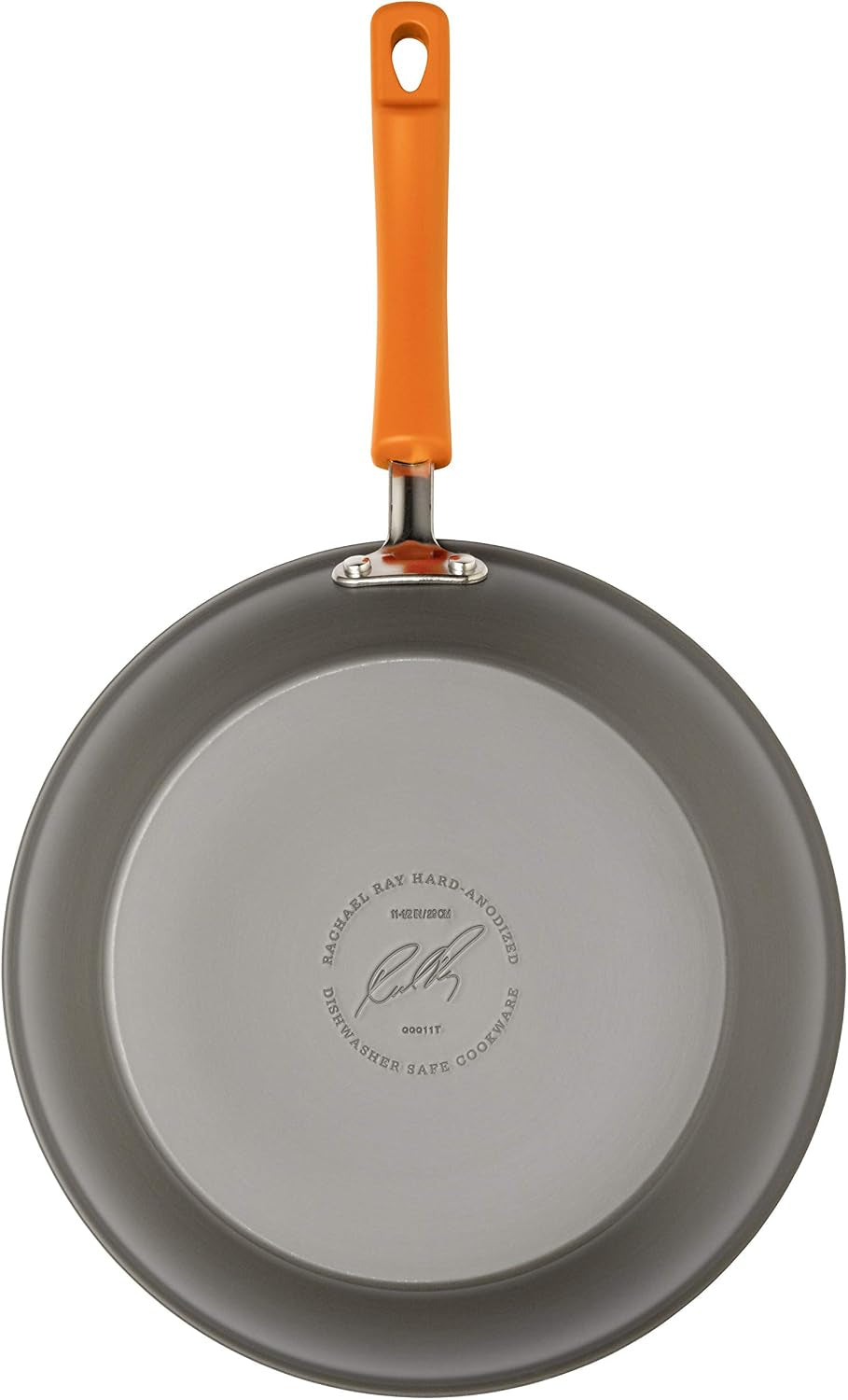 brights-hard-anodized-aluminum-nonstick-cookware-set-with-glass-lids-10-piece-pot-and-pan-set-gray-with-orange-handles