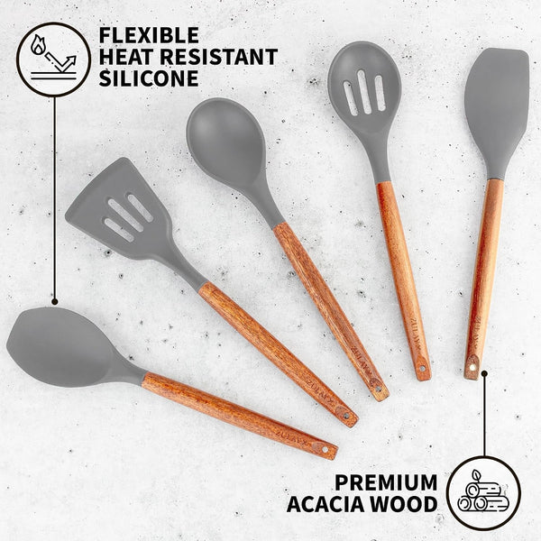 5 Piece Silicone Utensil Set2