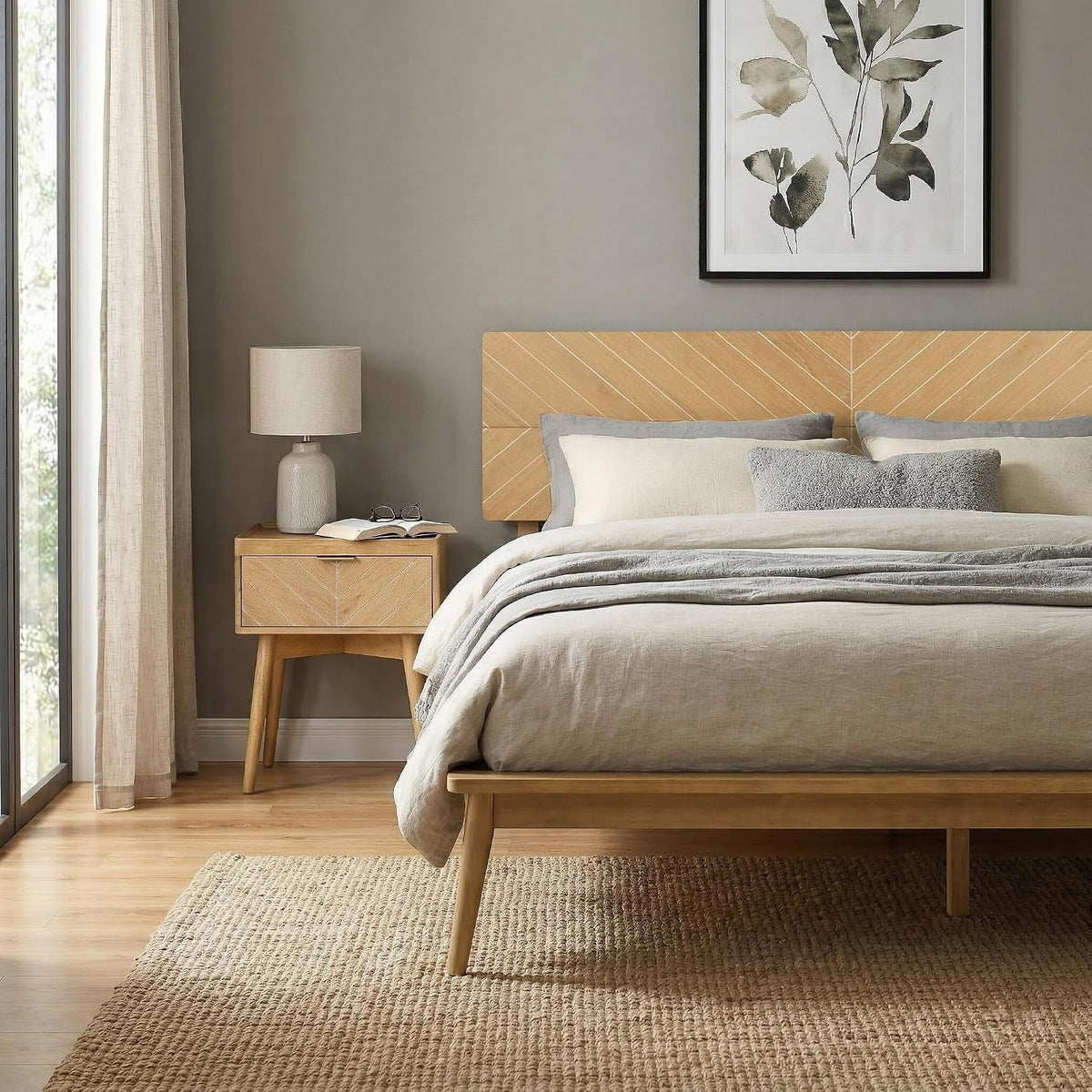 loki-solid-wood-platform-bed-king-chevron-headboard-light-oak