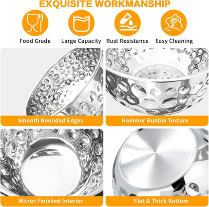 Stainless Steel Mixing Bowls Set of 53