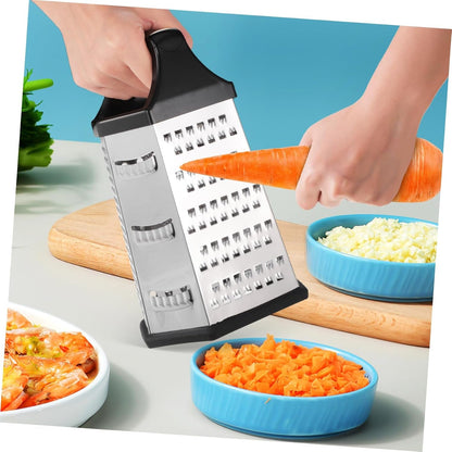 One Kitchen Tool Sided Vegetable Slicer Cheese Shredder Peeler Ginger Potato Cutter Garlic Grater Non-Slip Base Comfortable Handling8