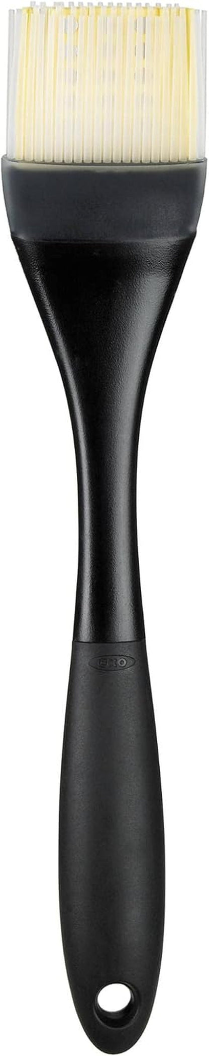 OXO Good Grips Silicone Basting & Pastry Brush - Large, 10.8 in | Unique Bristle Design Won'T Retain Odors, Clump, Patented Center-Hole Bristles Hold Liquids, Heat Resistant, Dishwasher Safe4