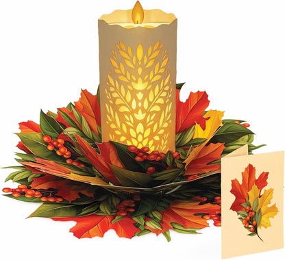 Fall Light-Up Pop-Up Candle1